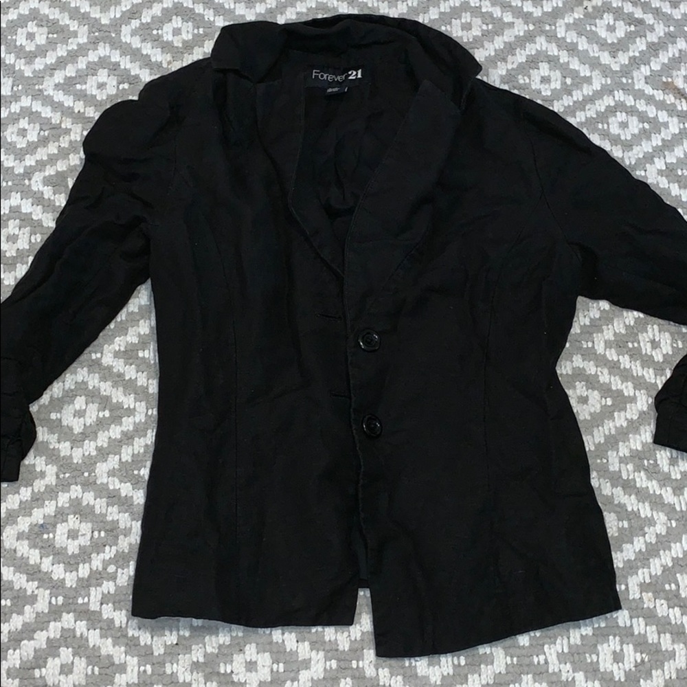 Black blazer